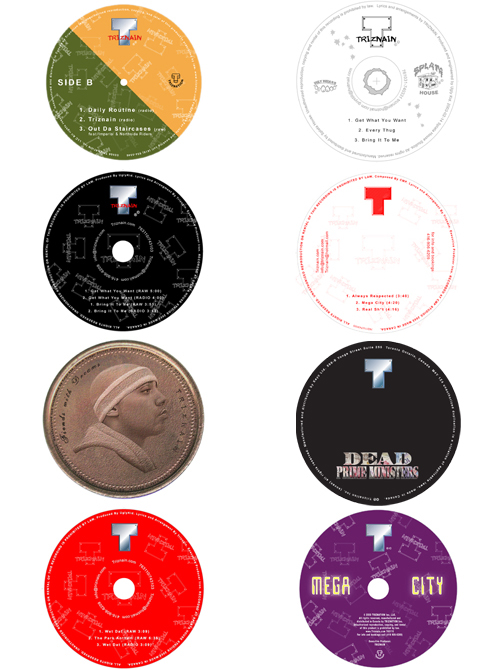 Hector Diaz CD packaging and music project preview